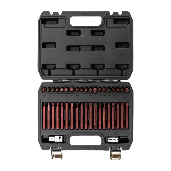 Набор бит с битодержателями ''Premium'', 40пр. (10мм)(75/30мм: T20-T55,H4-H12,M5-M12) в пластиковом кейсе