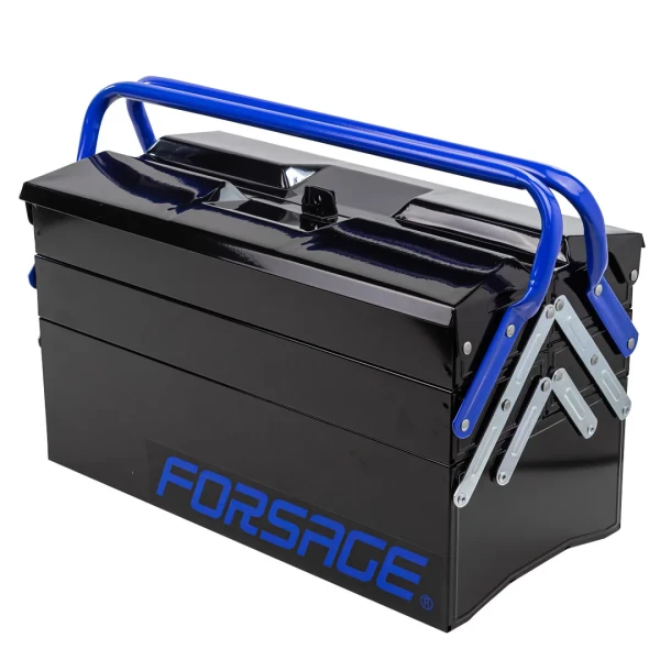 Ящик металлический складной 5-и секционный (200х245х500мм, 45х95х450мм-4 секции, 110х200х450мм-1 секция)