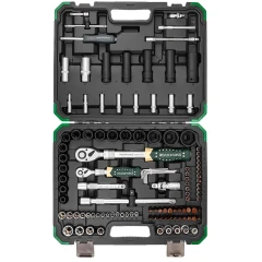Набор инструментов 108+6пр. 1/4'', 1/2''(6гр.)