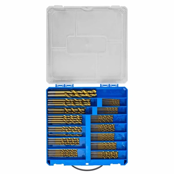 Набор сверл по металлу,93пр.(3.2-20шт,2,2.5,3-по10шт,3.5,4-по 8 шт,4.5-5шт,5,5.5,6,6.5-по 4шт,8-3шт,10-2шт)в кейсе