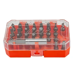 Биты 1/4''х25мм с битодержателем 60мм, набор 25пр.