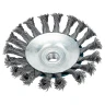 Кордщетка дисковая ''получаша''стальная витая для УШМ 115мм, в блистере