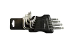 Набор ключей TORX Г-образных 9пр. (Т10Н, Т15Н, Т20Н, Т25Н,Т27Н, Т30Н, Т40Т, Т45Н,Т50Н с отверстием)в пластиковом держателе