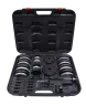 Набор инструментов для ступичных подшипниковVAG(ø62 мм:VWLupo,AudiA2 1.21,ø66мм:VWPolo,Fabia,ø72 мм:VWPolo, Fabia,ø85 мм:VWT5/Touareg/Multivan)в кейсе