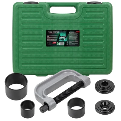 Набор инструментов для снятия и установки шаровых опор, подшипников и сайлентблоков, 7пр., в кейсе