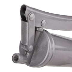 Шприц ручной для нагнетания густой смазки 400мл, в комплекте с жестким и гибким наконечниками