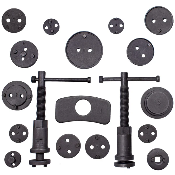 Набор инструментов для обслуживания тормозных цилиндров 18пр. (право/левосторонний привод), в кейсе