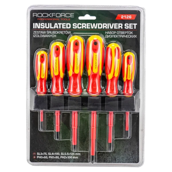 Отвертки диэлектрические, набор 6пр.
