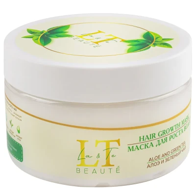 Маска для роста волос Алоэ и Зеленый чай