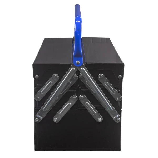 Ящик металлический складной 5-и секционный (200х210х460мм, 45х95х450мм-4 секции, 100х200х450мм-1 секция)