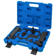 Набор фиксаторов для обслуживания двигателей (Jaguar XF, XFR, XJ, XK8, XKR, Range Rover, Range Rover Sport, Land Rover Diskoveri 5.0 V8), в кейсе