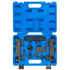 Набор фиксаторов для обслуживания двигателей (Jaguar XF, XFR, XJ, XK8, XKR, Range Rover, Range Rover Sport, Land Rover Diskoveri 5.0 V8), в кейсе