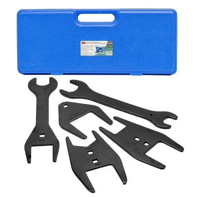 Набор ключей для муфты вентиляторов 1/2'', 5пр.(36, 40, 48, 54, 57, 68, 72, 76, 82мм), в кейсе