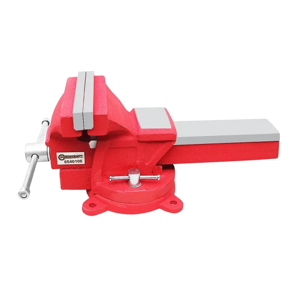 Тиски стальные поворотные с наковальней 6''-150мм