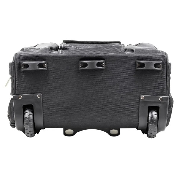 Сумка для инструмента на колесиках с телескопической рукояткой (18 карманов, 460х410х295мм в слож.виде, max длина рукоятки 685мм)