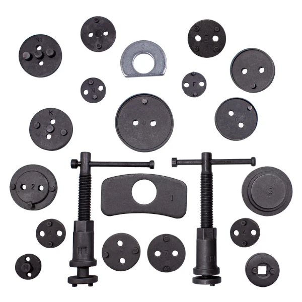 Набор инструментов для обслуживания тормозных цилиндров 21пр. (право/левосторонний привод), в кейсе