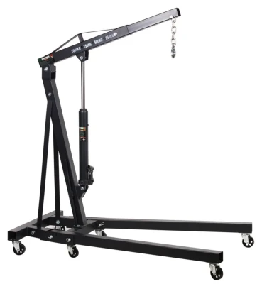 Кран гидравлический, 1т складной, (высота подъема 2200мм, длина стрелы: 870-1140мм)