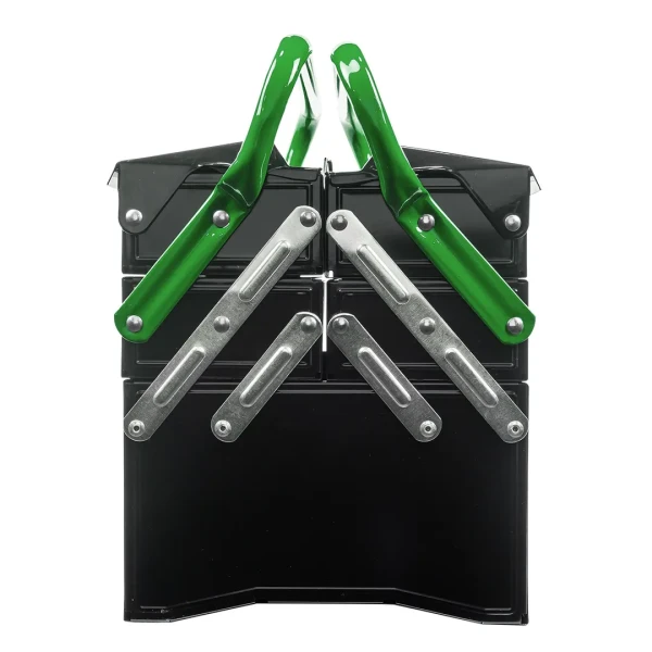 Ящик металлический складной 5-и секционный (200х235х405мм, 45х95х375мм-4 секции, 110х200х375мм-1 секция)