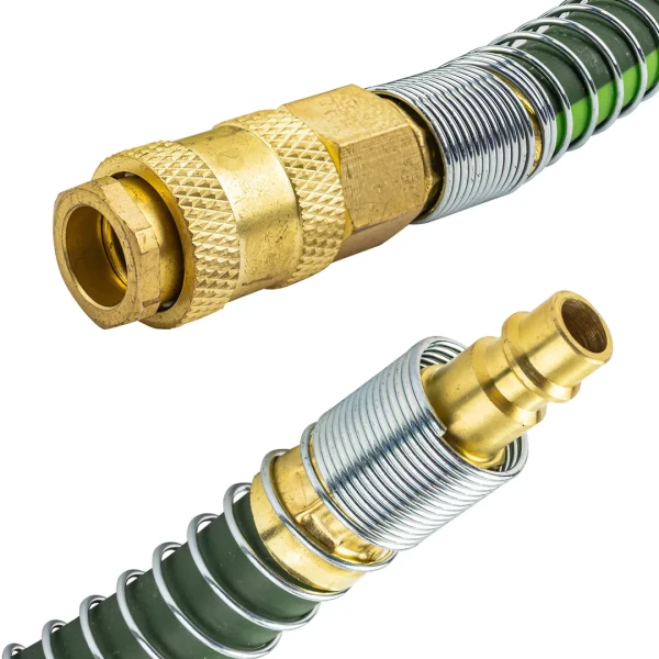 Шланг резиновый воздушный армированный с фитингами 10мм x 16мм x 15м