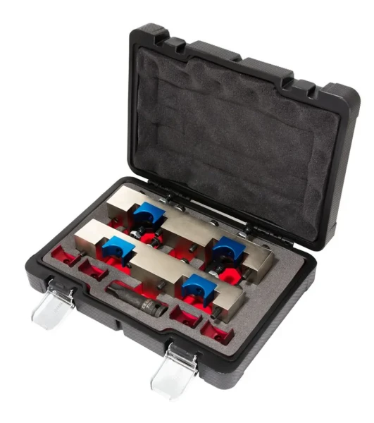 Набор фиксаторов для обслуживания двигателей Mercedes 7пр(M133, M270, M274 1.6 & 2.0), в кейсе ''Premium''