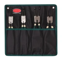 Набор съемников стопорных колец, 4пр(L-280мм), на полотне