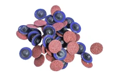 Круг абразивный шлифовальный 75мм (№100,коричневый)(к-т 50шт)