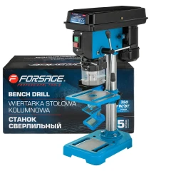 Станок сверлильный настольный(220В,50Гц,350Вт,550-2500об/мин,Øсверла 1.5-13мм,ход 50мм,стол 0-45°,164х162мм,Øстойки 46мм,общ.высота 580мм)