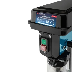 Станок сверлильный настольный(220В,50Гц,350Вт,550-2500об/мин,Øсверла 1.5-13мм,ход 50мм,стол 0-45°,164х162мм,Øстойки 46мм,общ.высота 580мм)