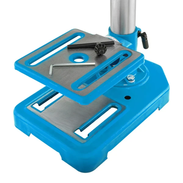 Станок сверлильный настольный(220В,50Гц,350Вт,550-2500об/мин,Øсверла 1.5-13мм,ход 50мм,стол 0-45°,164х162мм,Øстойки 46мм,общ.высота 580мм)