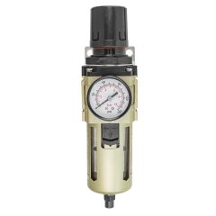 Фильтр-регулятор 3/4''с индикатором давления и автоматическим сливом