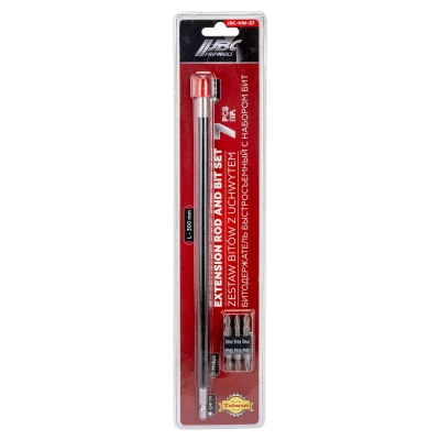 Биты PH2 1/4''х25мм с битодержателем, набор 7пр.