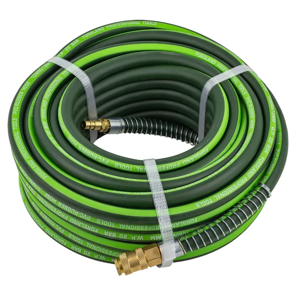 Шланг резиновый воздушный армированный с фитингами 10мм x 16мм x 20м