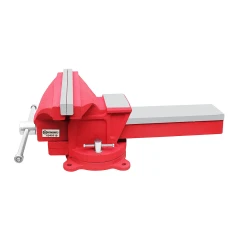 Тиски стальные поворотные с наковальней 10''-250мм