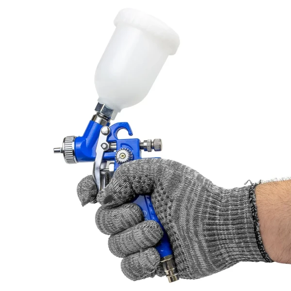 Краскораспылитель с верхним пластиковым бачком (бачок 125мл, сопло 1.0мм)