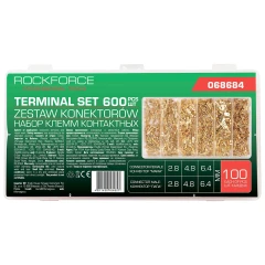 Набор клемм контактных 600шт.