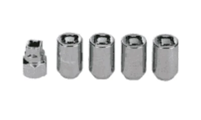 Набор секретных гаек на колесные диски 1/2''RH 5пр.