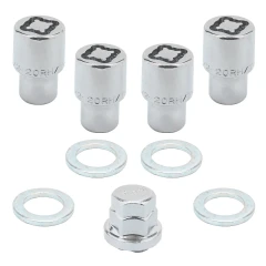 Набор секретных гаек на колесные диски 1/2''RH 5пр.