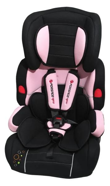Кресло детское BAB001-S3 black/pink 9-36кг