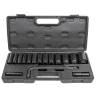 Набор головок ударных глубоких с Г-образным воротком 1/2''15+1пр.(6-гр)(10,12,13-17,19,21,22,24,27,30,32мм,36мм-12гр),в кейсе