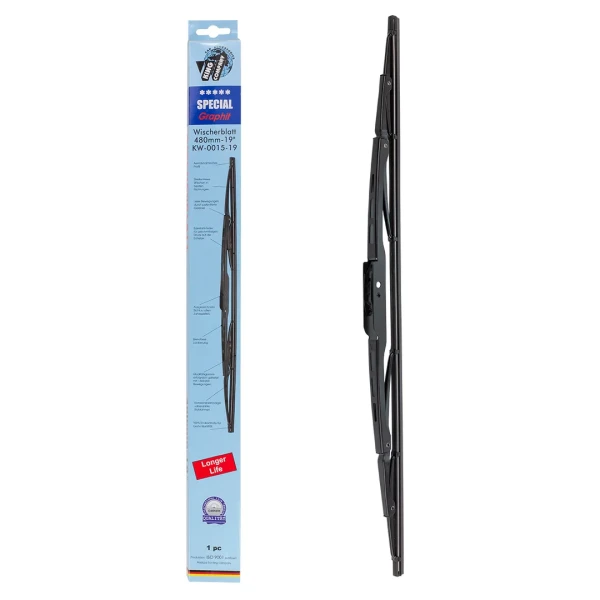 Стеклоочиститель каркасный 19'',480мм (KW-0015-19)