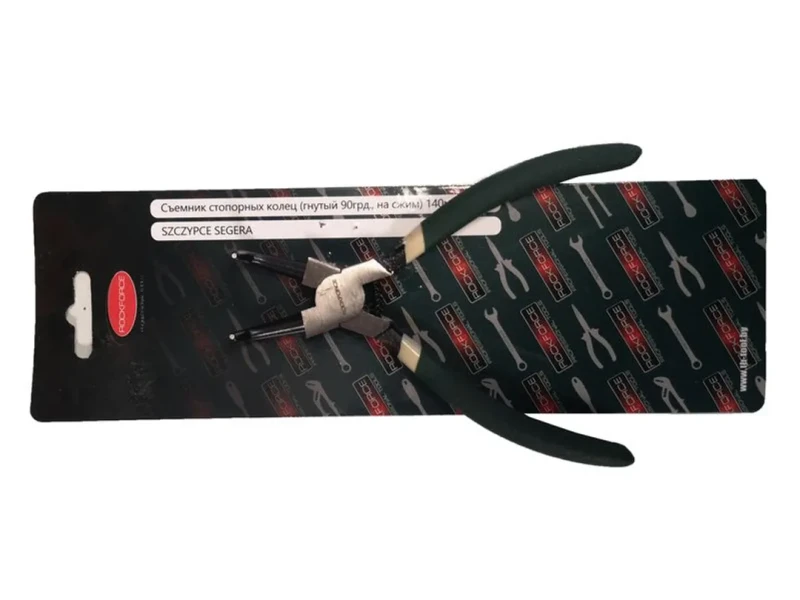 Съемник наружных стопорных колец изогнутый 90°,(L-140мм)