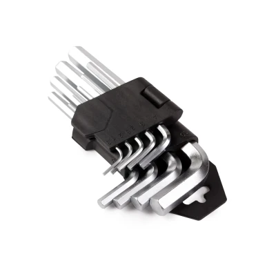 Набор ключей 6-гранных Г-образных, 9пр.(1.5,2,2.5,3,4,5,6,8,10мм),в блистере