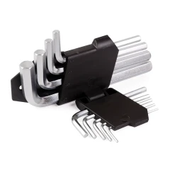 Набор ключей 6-гранных Г-образных, 9пр.(1.5,2,2.5,3,4,5,6,8,10мм),в блистере