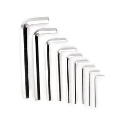 Набор ключей 6-гранных Г-образных, 9пр.(1.5,2,2.5,3,4,5,6,8,10мм),в блистере