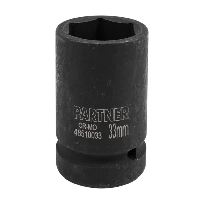 Головка ударная глубокая 33мм (6гр.), 1''