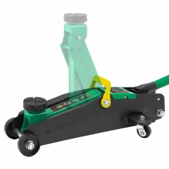 Домкрат подкатной гидравлический с резиновой накладкой 2 т (h min 135мм, h max 385мм)