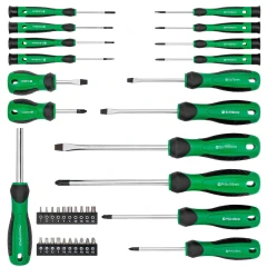 Отвертки в комплекте с битами, набор 37пр.