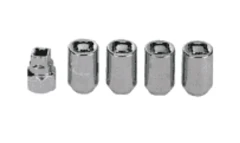Набор секретных гаек на колесные диски M12x1.25RH 5пр.