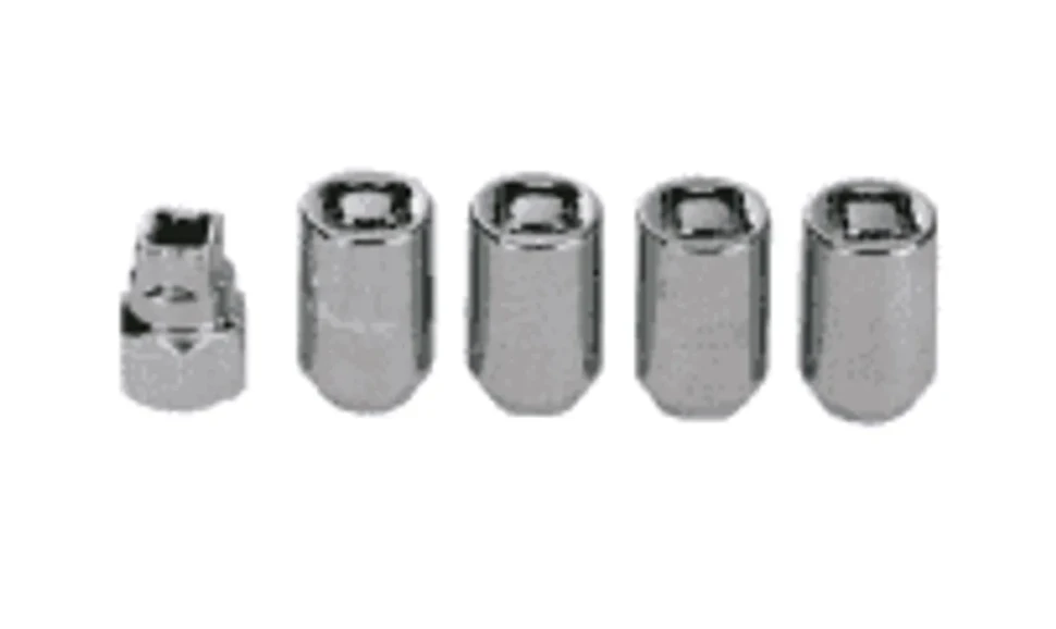 Набор секретных гаек на колесные диски M12x1.25RH 5пр.