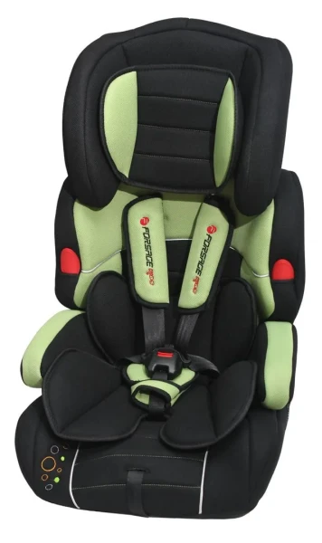 Кресло детское BAB001-S4 black/green 9-36кг